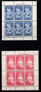 New Zealand  B65a-B66a MNH - 2 Miniature Sheets - SCV $26.00