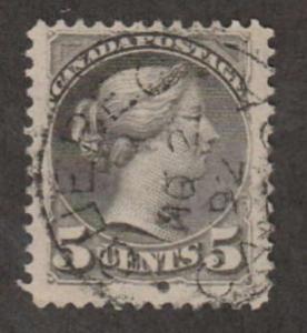 Canada Scott #42 Stamp - Used Single