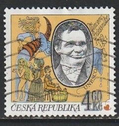 1999 Czech Rep - Sc 3097 - used VF - 1 single - Vincenc Preissnitz, Hydrotherapy