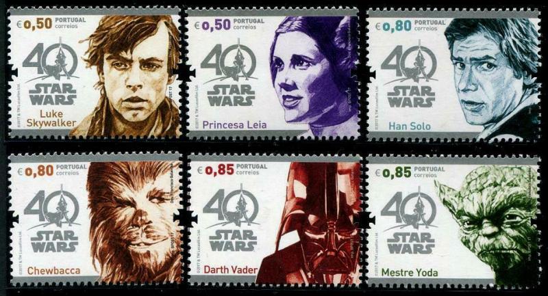 HERRICKSTAMP NEW ISSUES PORTUGAL Star Wars