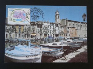 harbour port of Martigues maximum card France 1994