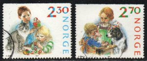 Norway Sc #920-921 Used