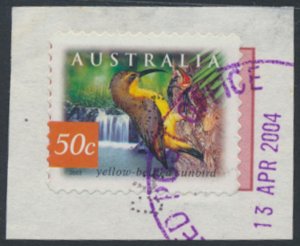 Australia SC# 2170 SG 2280c Used Birds Sunbird perf 12½ x 13 see details & scan