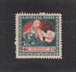 Latvia Scott #B7 MH