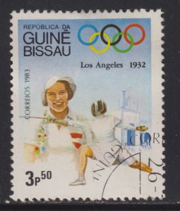 Guinea-Bissau 491 Olympic Fencing 1983