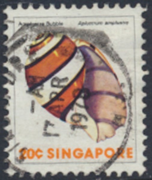 Singapore  SC# 267   Used  Sea Shells   see details & scans