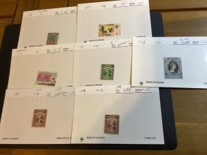 ICOLLECTZONE  Sarawak Dealer Card Lot hinged and used   (B300-93)