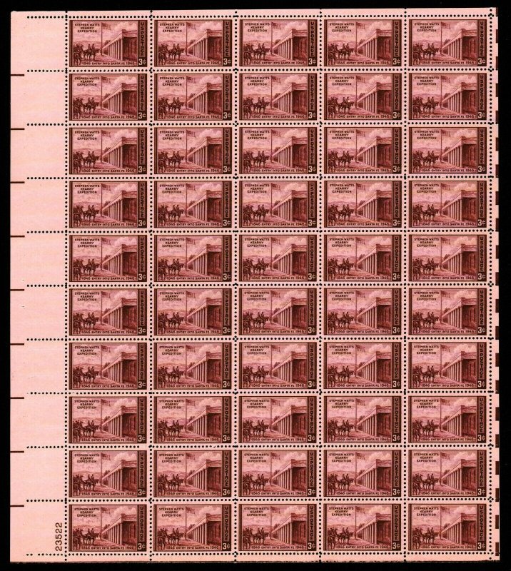 US.#944 KEARNY EXPEDITION CENTENNIAL Sheet of 50  OGNH - XF  CV$16.00 (ESP#H237) 