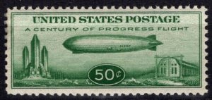 1933 US Scott #- C18 50 Cent Airmail Baby Zeppelin MNH