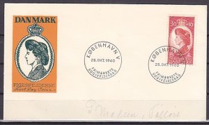 Denmark, Scott cat. B28. Queen on Girl Scout issue. First day cover. ^