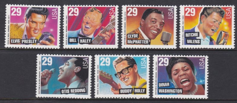 2724-30 American Music Singles MNH