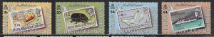 British Indian Ocean Territory Scott #'s 90 - 93 MNH