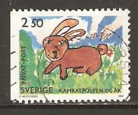 Sweden  #1949  used  (1992)  c.v. $0.25