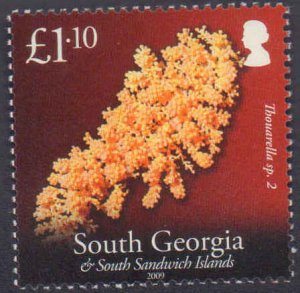 South Georgia #392-395, Complete Set(4), 2009, Marine Life, Polar, Never Hinged