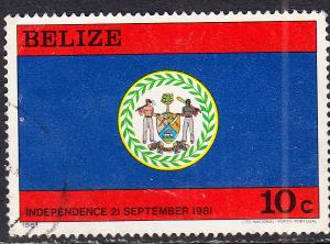 Belize #594 Used