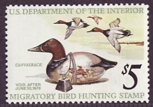 RW42 Decoy and Canvasbacks mint single