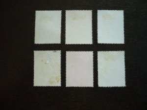 Stamps - Bangladesh - Scott# 42,44-47,50 - Used Part Set of 6 Stamps