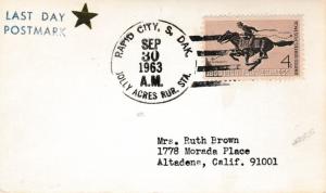 United States South Dakota Jolly Acres Rur. Sta. Rapid City 1963 4-bar  1960-...