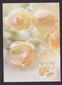 Australia Congratulations Postal Card FDC