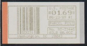 U.S. Scott #CVP3 Washington D.C. Stamp - Mint NH Single