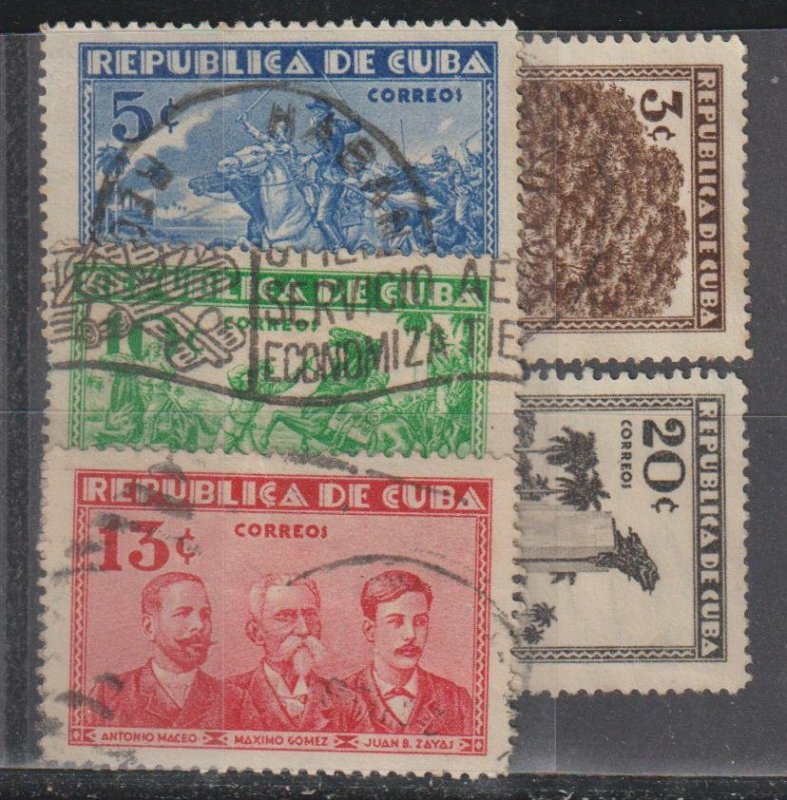 Cuba  SC  312-16  Used