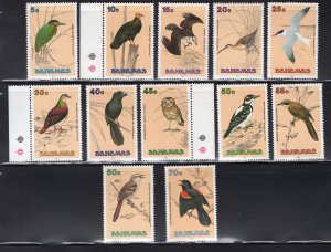 Bahamas 1991 5c to 70c Birds, Scott 709-720 MNH, value = $41.05