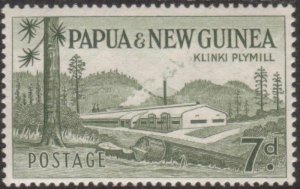 Papua New Guinea 1958 SG20 7d Klinki Plymill MNH