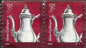 P.N.C. S1111 # 3759 USED SILVER COFFEE POT