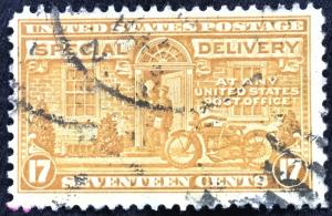 US #E18 Used Single Motorcycle Delivery