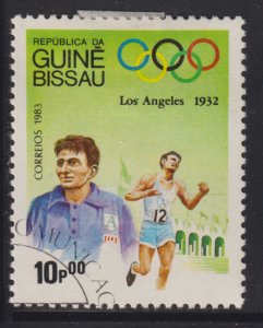 Guinea-Bissau 493 Olympic Running 1983