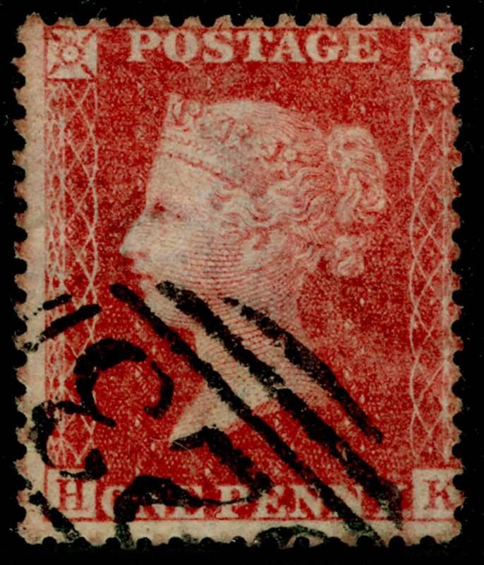 SG40, 1d rose-red PLATE 47, LC14, FINE USED. Cat £18. HK