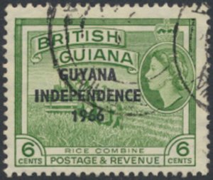  Guyana  OPT Independence SC# 3  Used   see details & scans