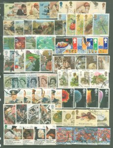 Great Britain #1067/1221 Used Single (Complete Set)