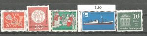 Germany 764-768  MNH