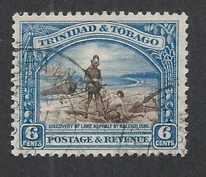 TRINIDAD & TOBAGO SC# 37a FVF/U 1937
