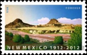 2012 45c New Mexico Statehood Centennial Scott 4591 Mint F/VF NH