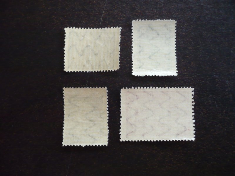 Stamps - Romania - Scott# 283,285-287 - Mint Never Hinged Part Set of 4 Stamps