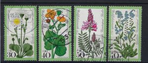 Germany Berlin Scott # 9NB137 - 9NB140, used