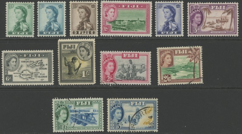 Fiji 147-54, 156-60 * mint and used (2106 269)