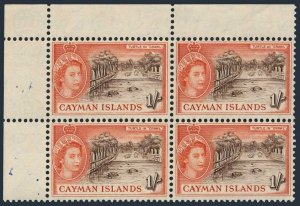 Cayman 145 block/4, MNH. Michel 146. QE II, 1953. Turtle crawl.