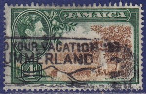 Jamaica - 1938 - Scott #122 - used - Citrus Grove