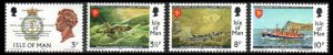 Great Britain - Isle of Man  #36-39  Mint NH CV $1.50