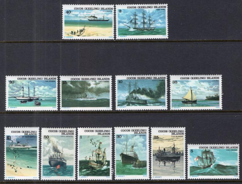 Cocos Keeling Islands 20-31 MNH VF