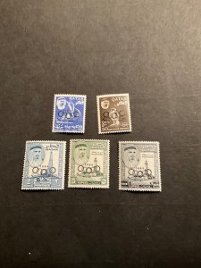 Stamps Qatar Scott #37-41 never hinged