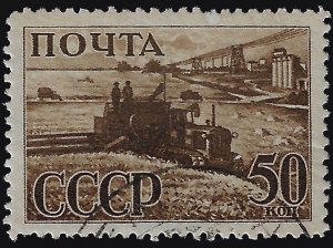 Russia-USSR 1941 Sc 821 U vf cto