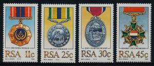 South Africa 642-5 MNh Military Medals