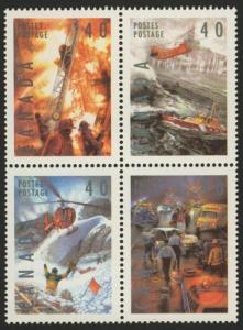 Canada 1333a MNH Aircraft, Search & Rescue, Police