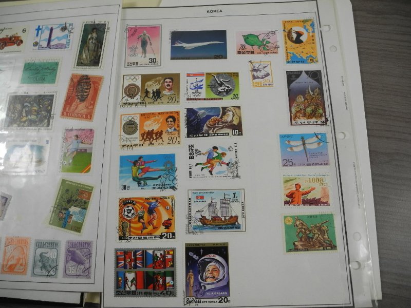 NORTH KOREA, CUBA &, accumulation of Stamps & Souvenir Sheets