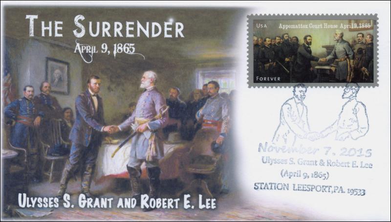 2015, Civil War, Grant and Lee, Surrender, Pictorial, 15-234