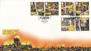 Great Britain 2016 FDC The Great Fire of London